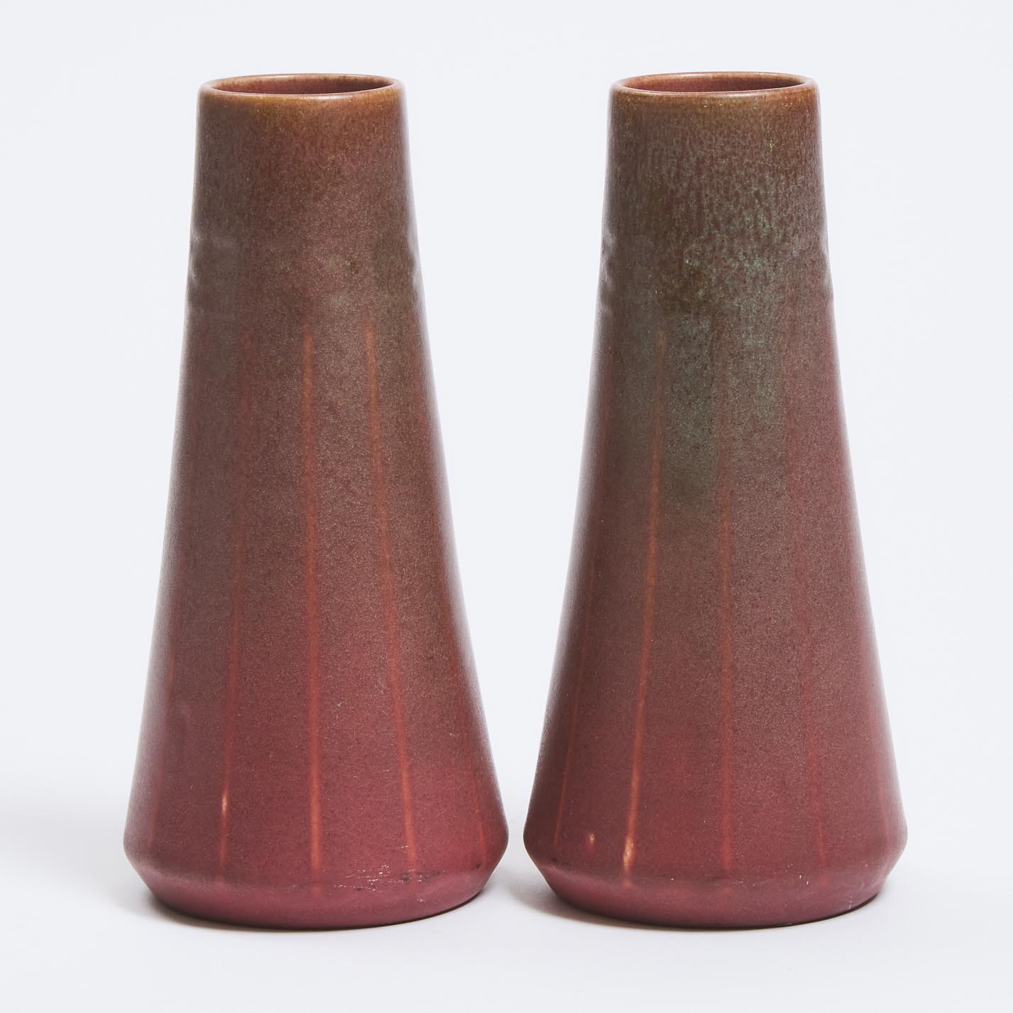 Pair of Rookwood Iron Red Matte