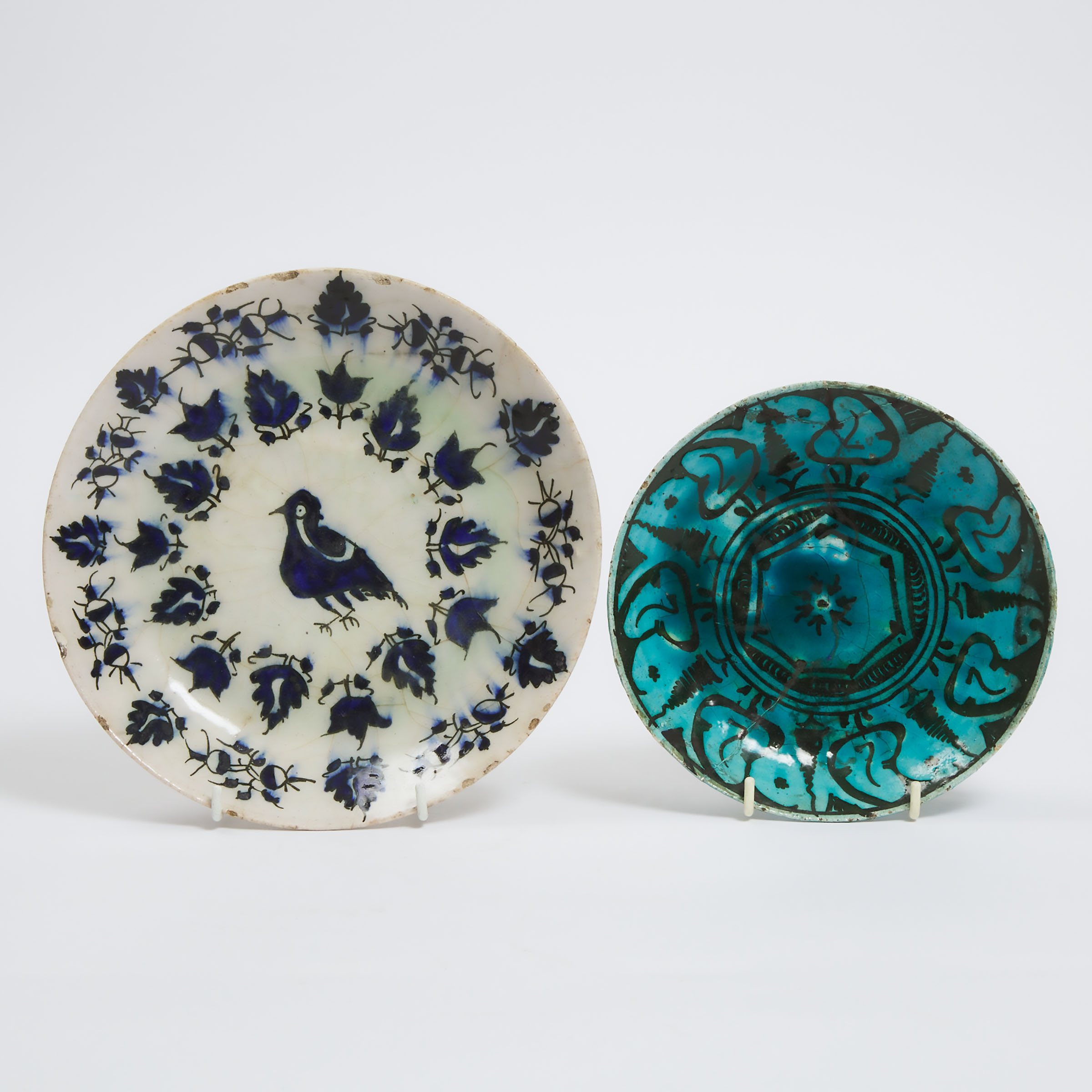 A Kubachi Pottery Dish, Together