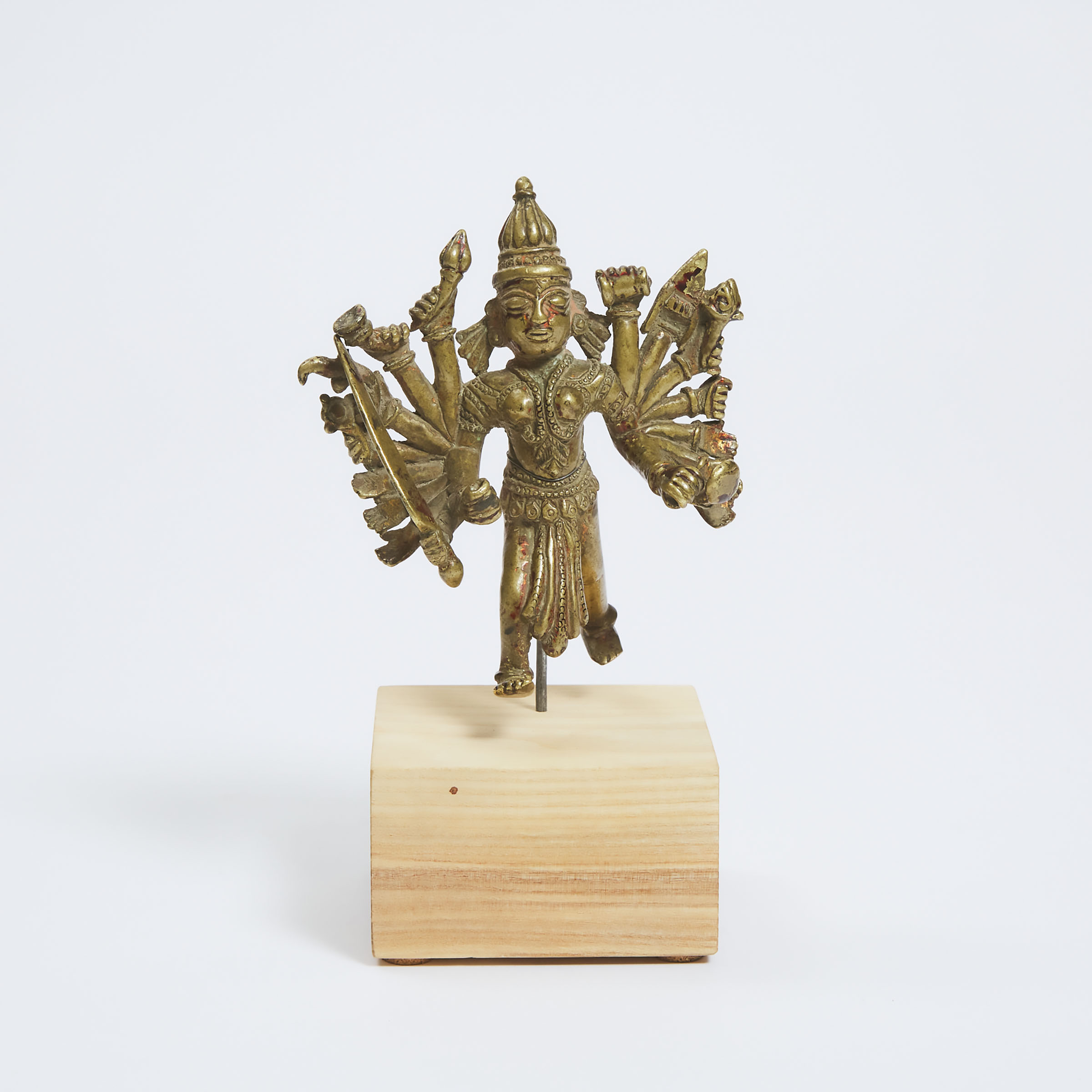 A Bronze Figure of Durga South 3abc6d