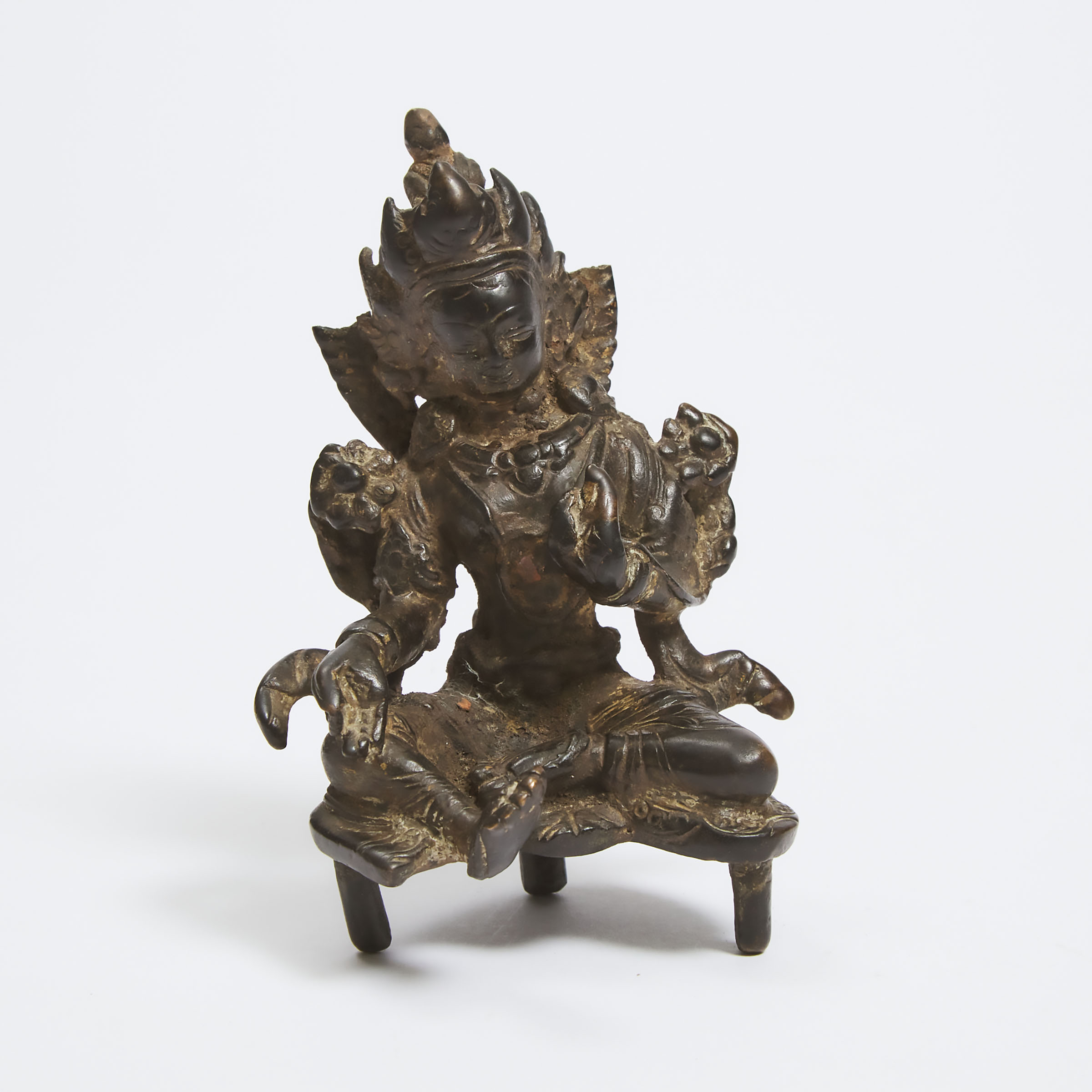 A Bronze Figure of Tara Tibet Nepal  3abc6f