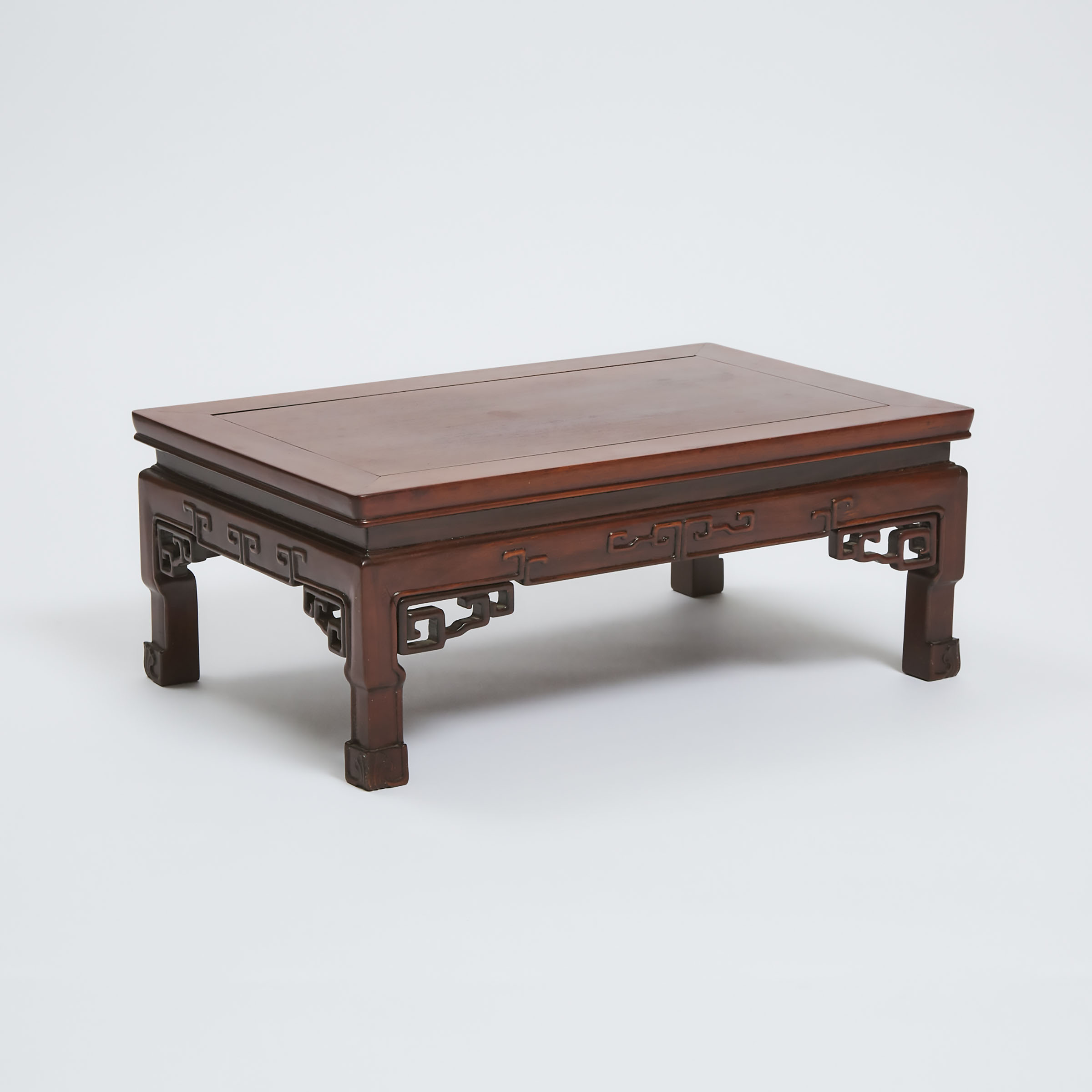 A Small Chinese Hardwood Rectangular