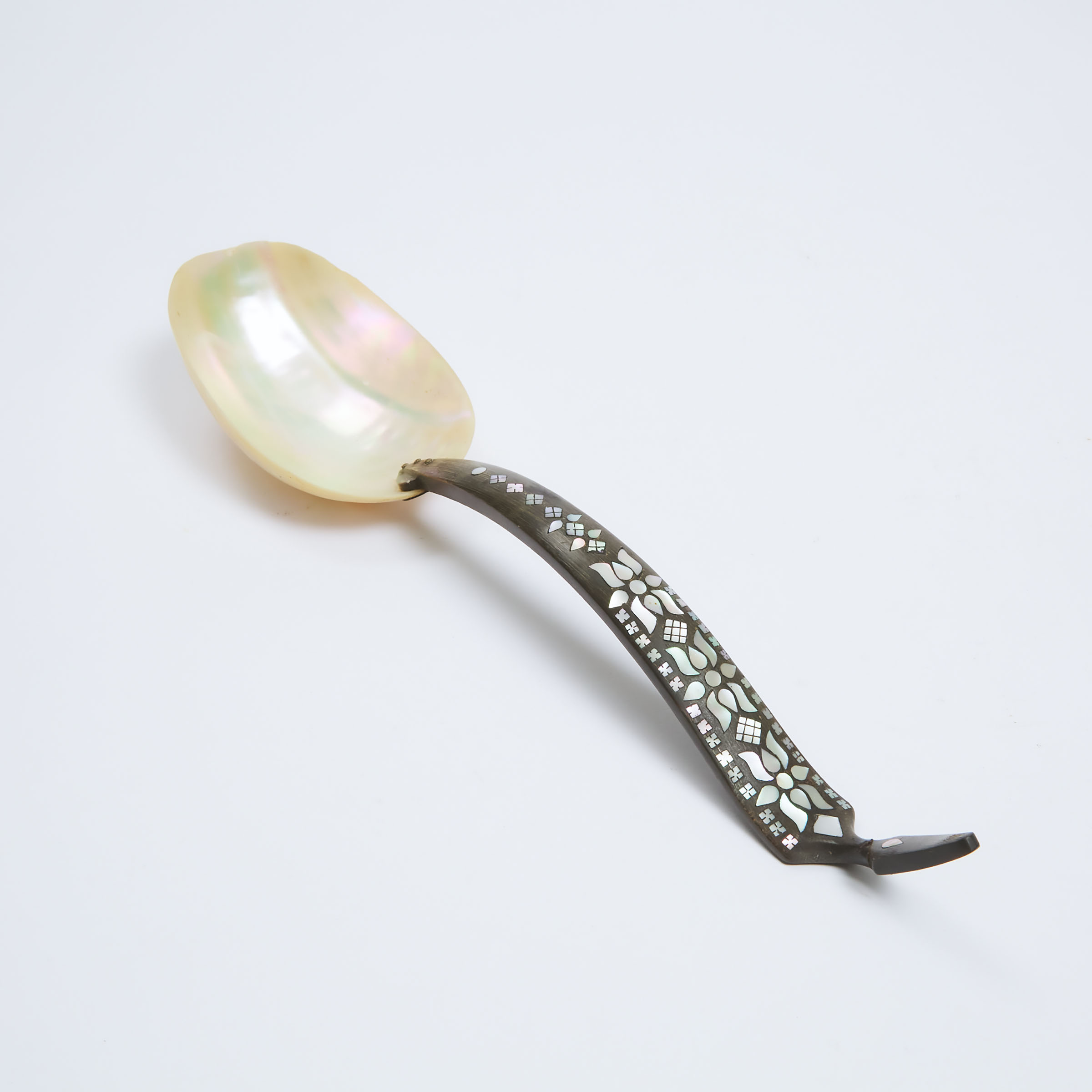 A Japanese Mother-of-Pearl Ladle