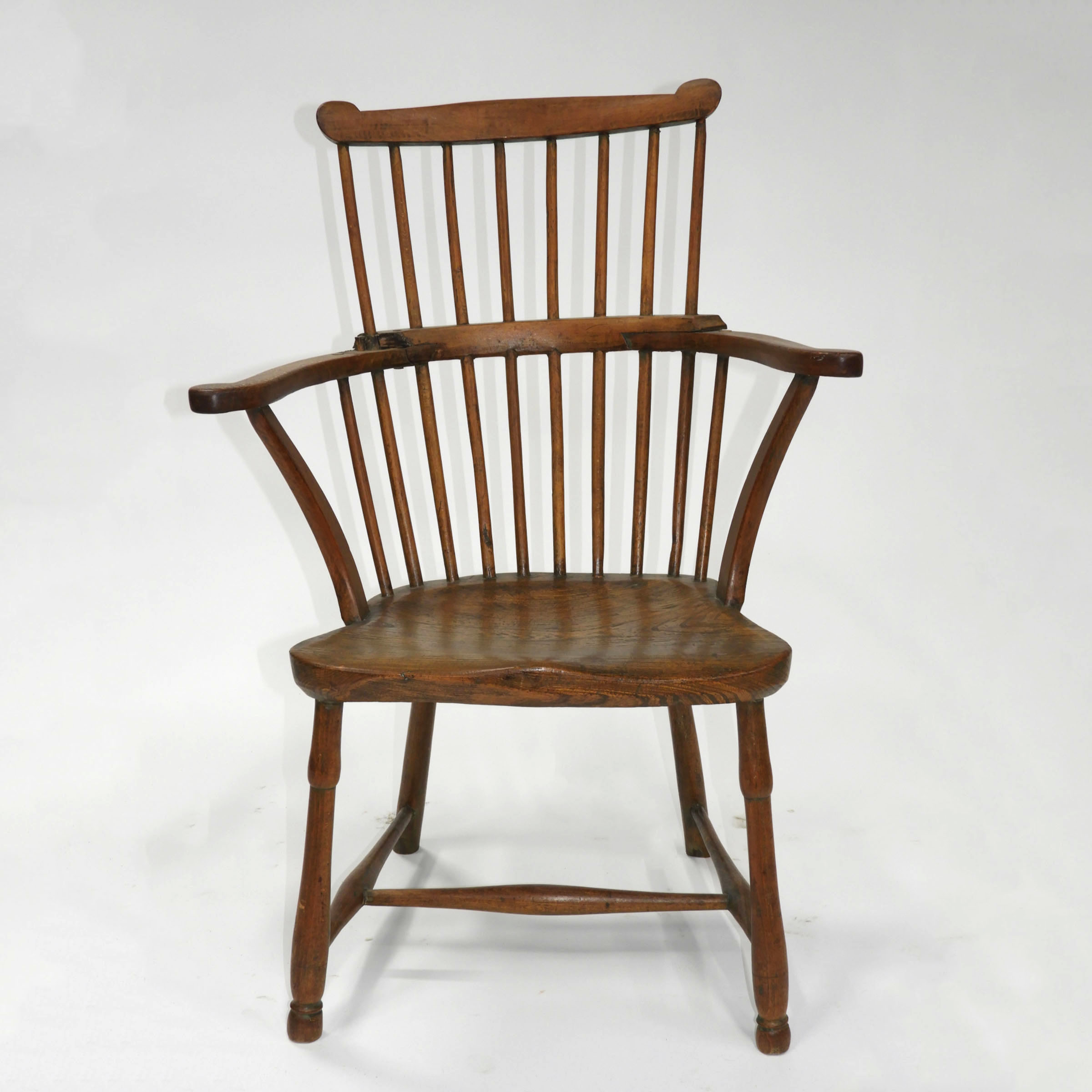 English Windsor Armchair c 1780 3abd18