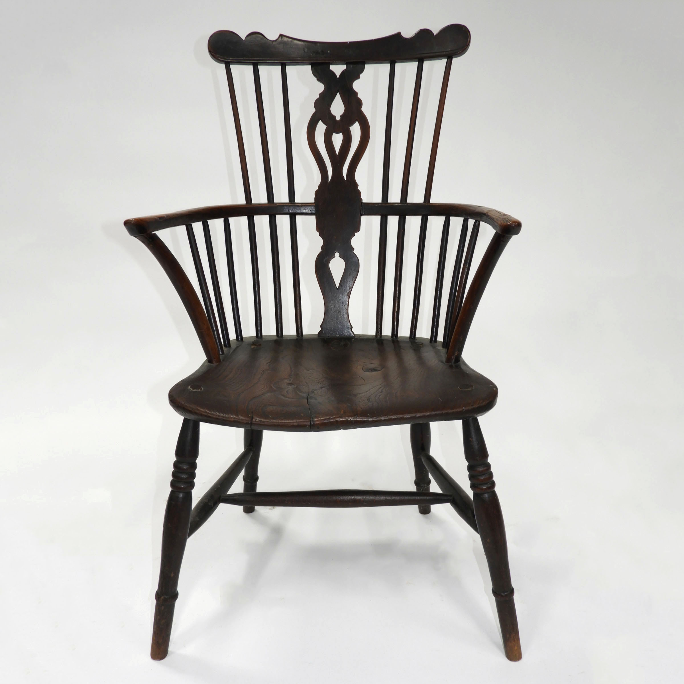 English Windsor Armchair c 1780 3abd30