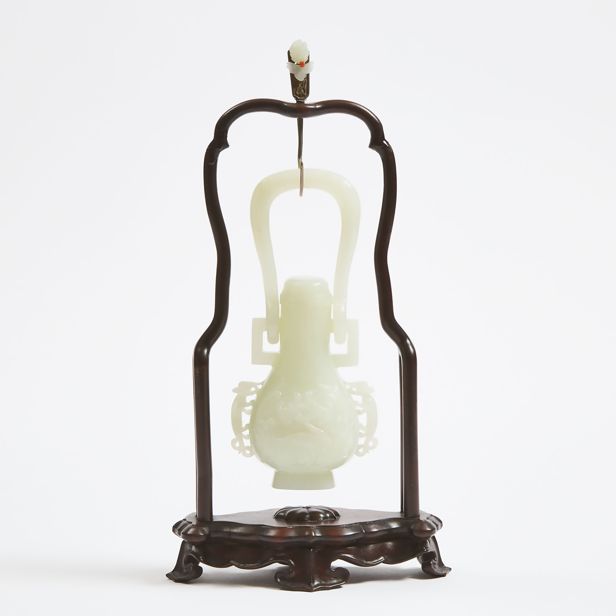 A White Jade Hanging Vase and Cover  3abd73