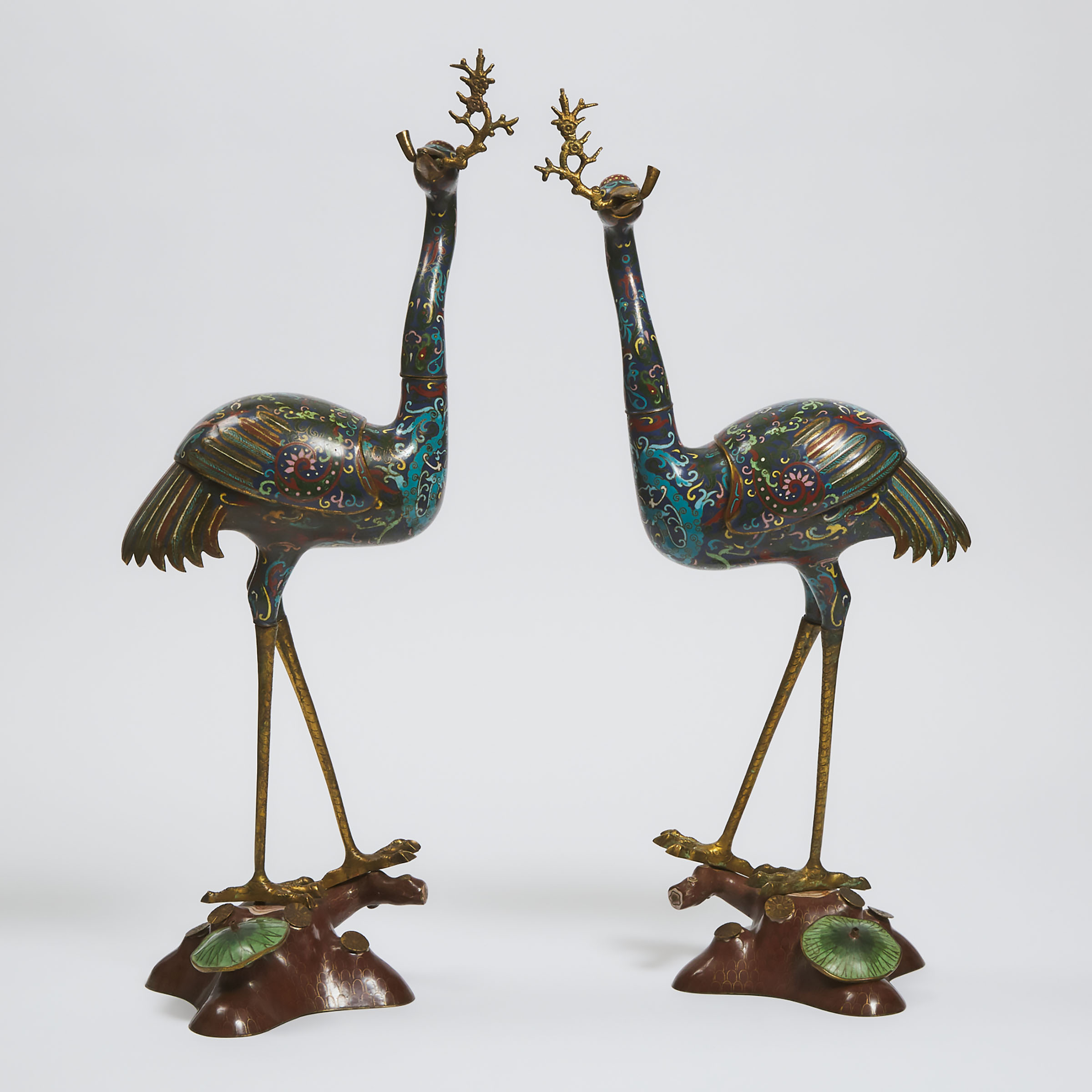 A Pair of Chinese Cloisonn Enamel 3abdf1