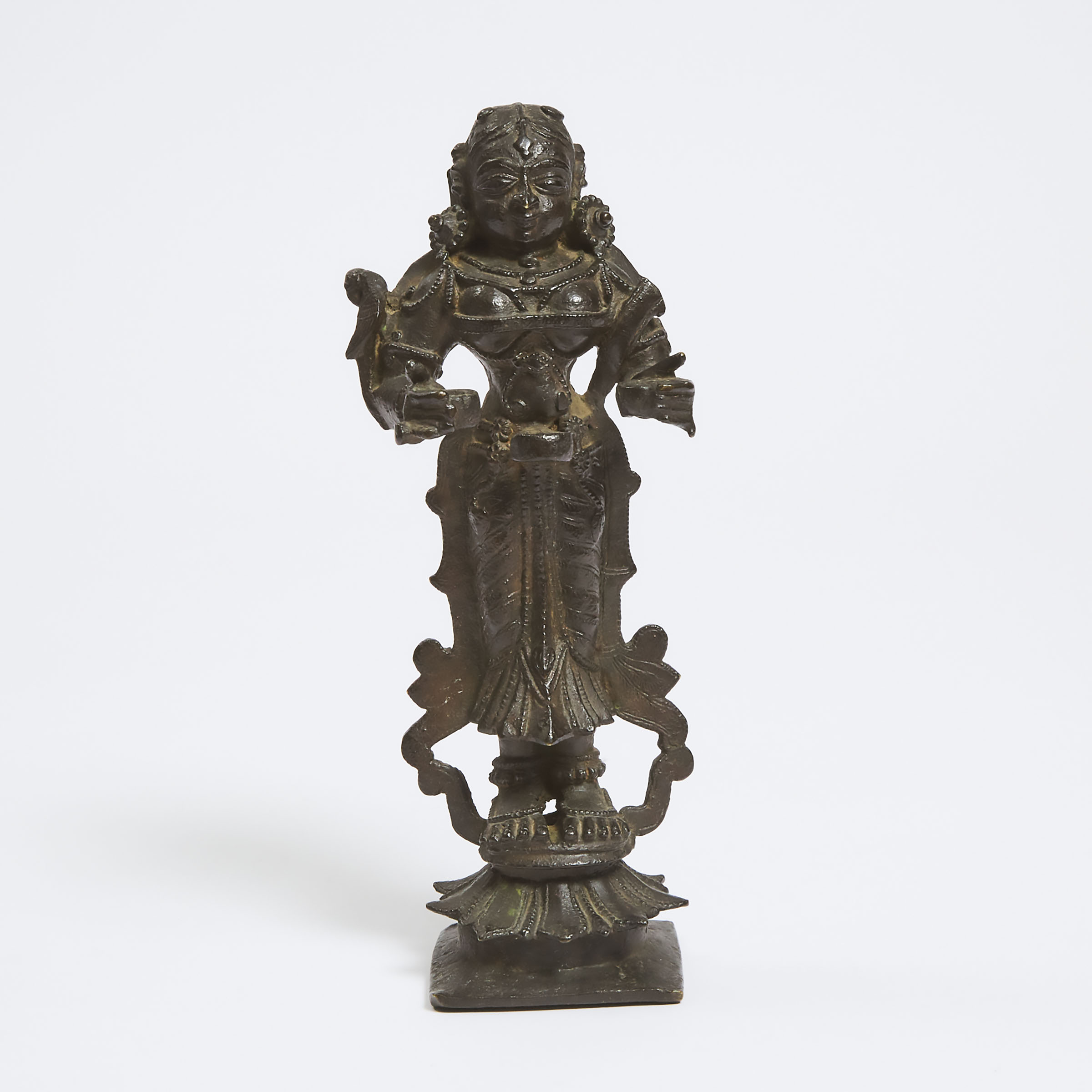A Large Indian Bronze Figure of