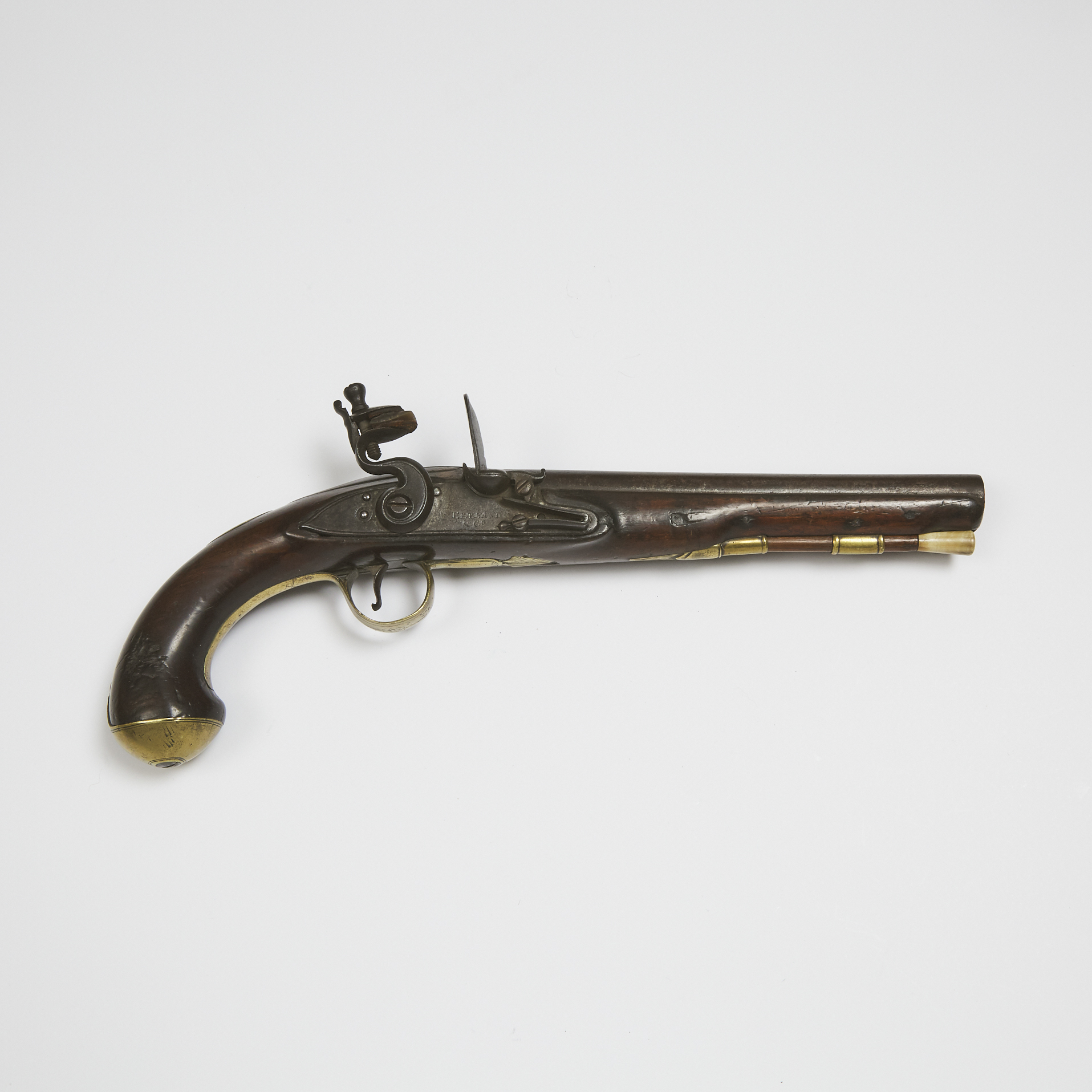 British Flintlock Holster Pistol,