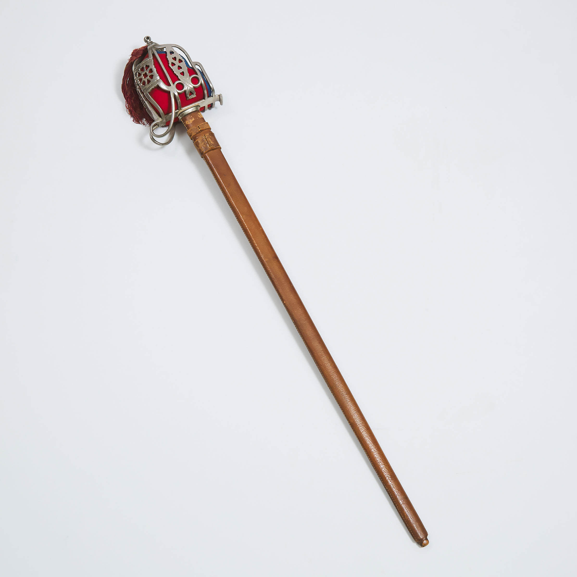 George V Basket Hilted Broadsword,