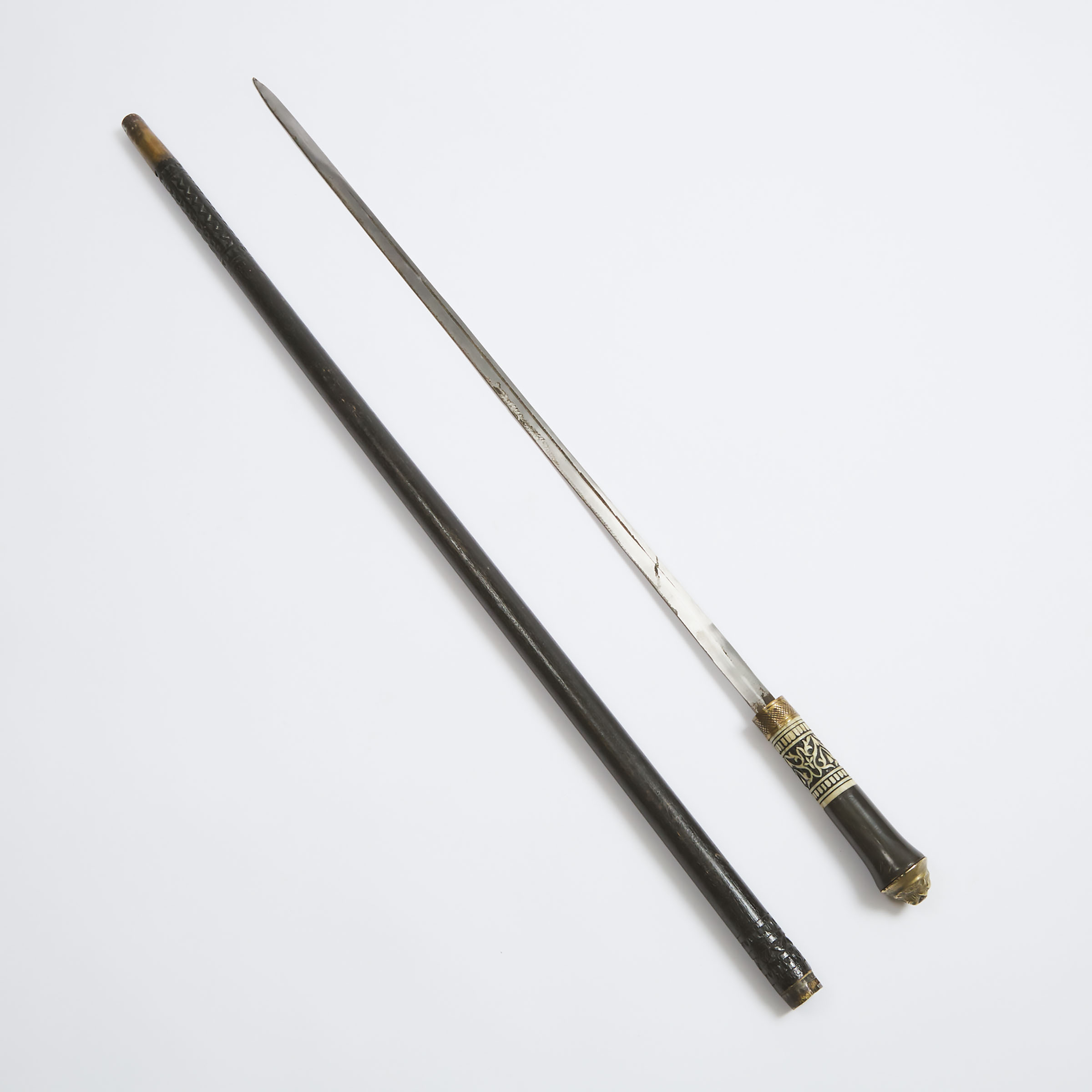 Anglo-Indian Sword Cane, 19th/early