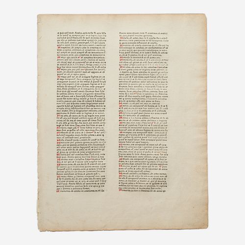 1469 CATHOLICON PRINTED INCUNABLE 3a983d