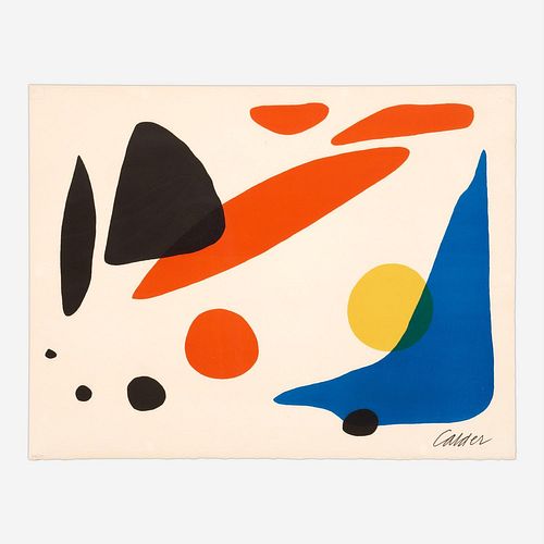 ALEXANDER CALDER COMPOSITION  3a9882