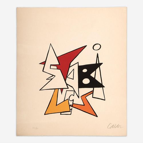 ALEXANDER CALDER "PETITE STABILE"