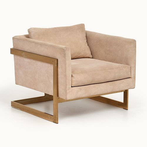 MILO BAUGHMAN 3426 CUBE CHAIR  3a98b1