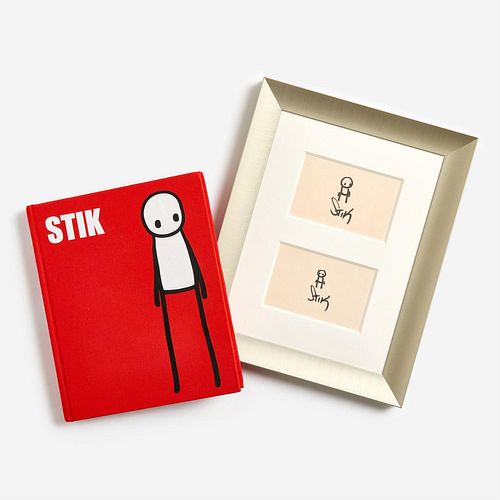 STIK PAIR OF STIK FIGURE DOODLES 3a98bd