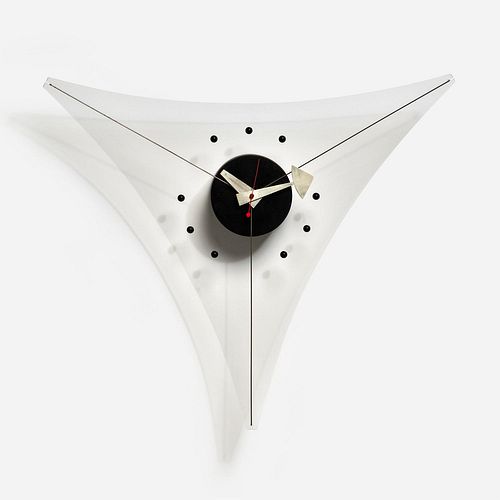 GEORGE NELSON 2225 TRIANGLE CLOCK (1955)George