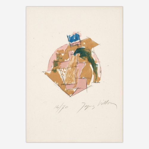 JACQUES VILLON JAPON (1965 COLOR LITHOGRAPH)Jacques