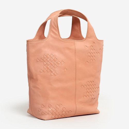 BOTTEGA VENETA REGENT TOTE IN SALMON 3a9985