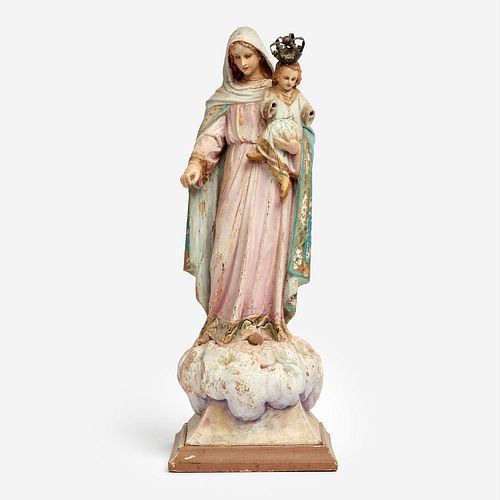 "OUR LADY HELP OF CHRISTIANS" ANTIQUE