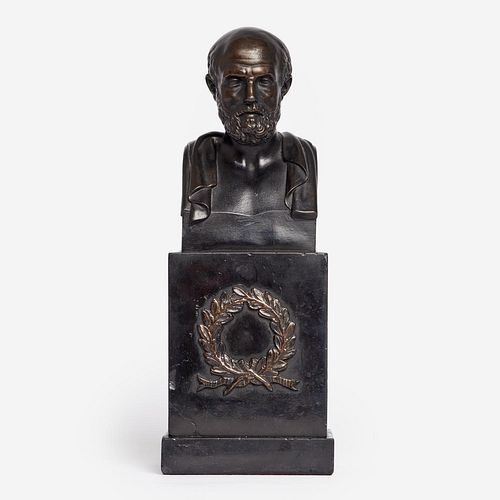 VINTAGE BUST OF HIPPOCRATES FATHER 3a99b0