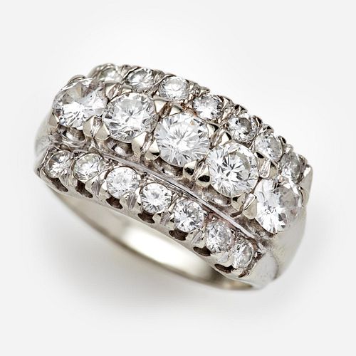 14K DIAMOND RING: 2.09 CTW DIAMONDS