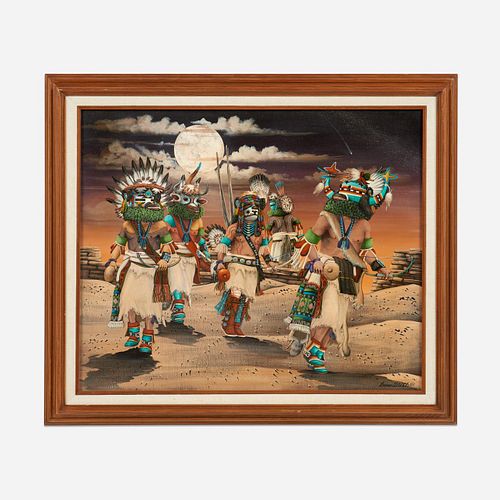 DUANE DISHTA "MIXED KACHINAS LEAVING