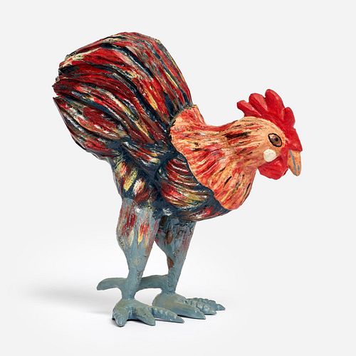 FRANK BRITO JR. ROOSTER (WOOD CARVING)Condition

Good
