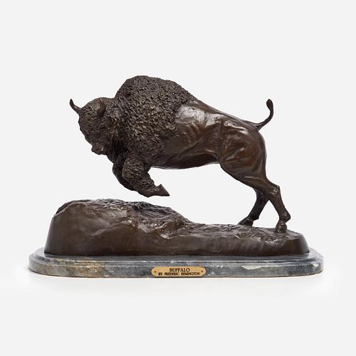 BUFFALO BRONZE AFTER FREDERIC REMINGTONCondition

The