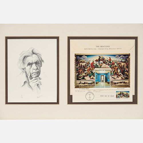 THOMAS HART BENTON SIGNED FIRST