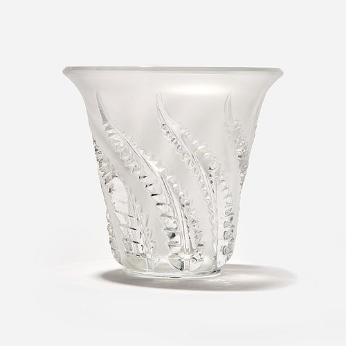 LALIQUE "LOBELIA" FROSTED GLASS