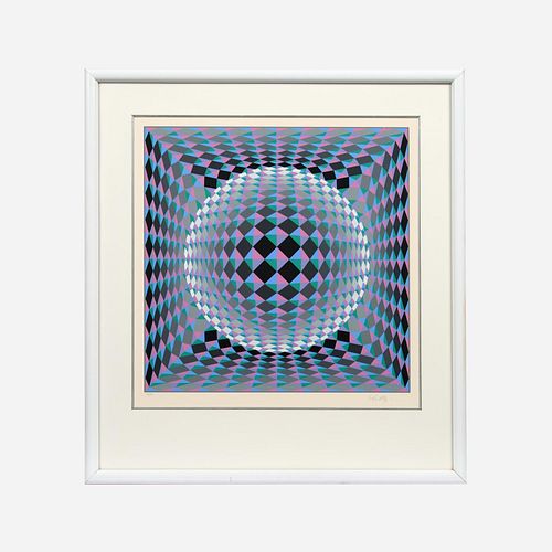 VICTOR VASARELY "ATHMOS" (SERIGRAPH