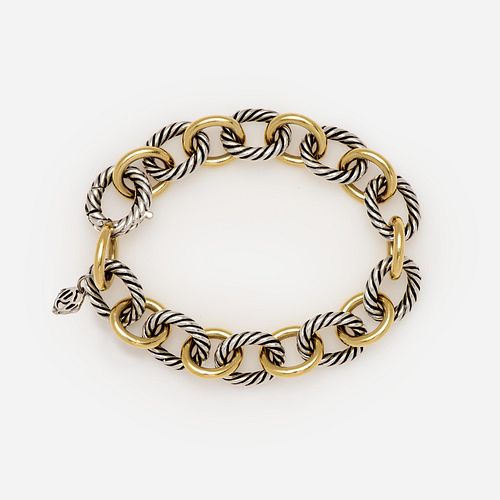 DAVID YURMAN LARGE CABLE LINK BRACELET 3a9d73