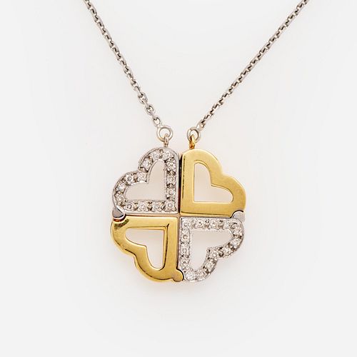 HEART CLOVER CONVERTIBLE DIAMOND