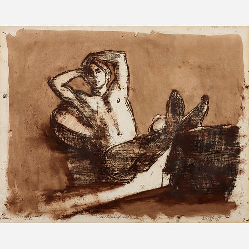 ROBERT KALTHOFF / RECLINING NUDE