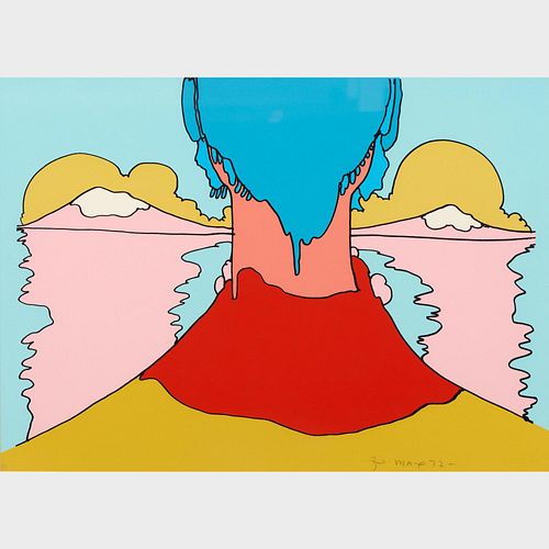 PETER MAX / MOVING AHEAD (1972)Peter