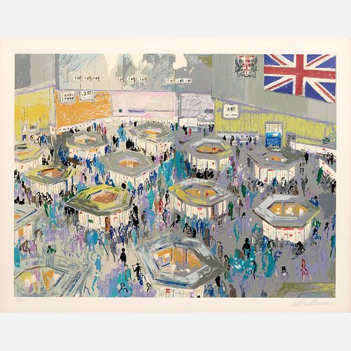 LEROY NEIMAN LONDON STOCK EXCHANGE 3a9e75