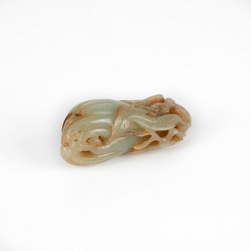 NEPHRITE JADE CARVING OF BUDDHA S 3a9fa1