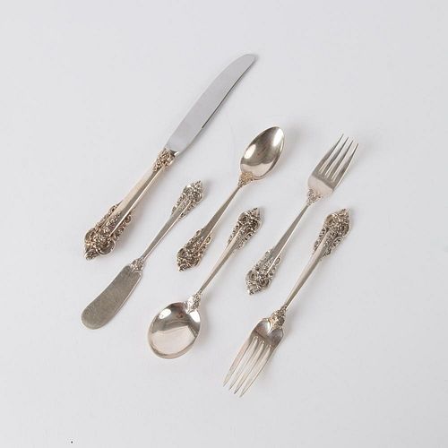 WALLACE STERLING GRANDE BAROQUE SILVERWARE,