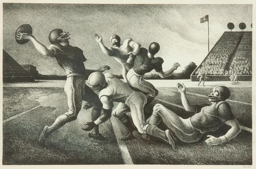 THOMAS HART BENTON FORWARD PASS  3aa247