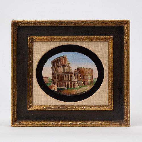 19TH C PIETRA DURA COLOSSEUM  3aa3b7