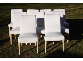 A set of 10 Ikea Henriksdale dining 3aa478