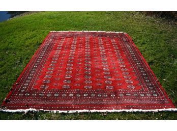 Contemporary Bokara room size rug