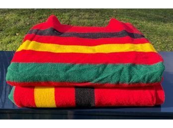 Two Pendleton Rainer Park wool blankets,
