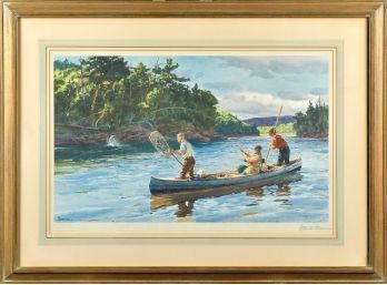 Ogden Pleissner print Atlantic 3aa524