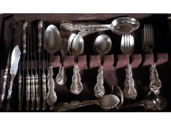 Gorham sterling flatware set including 3aa5b7