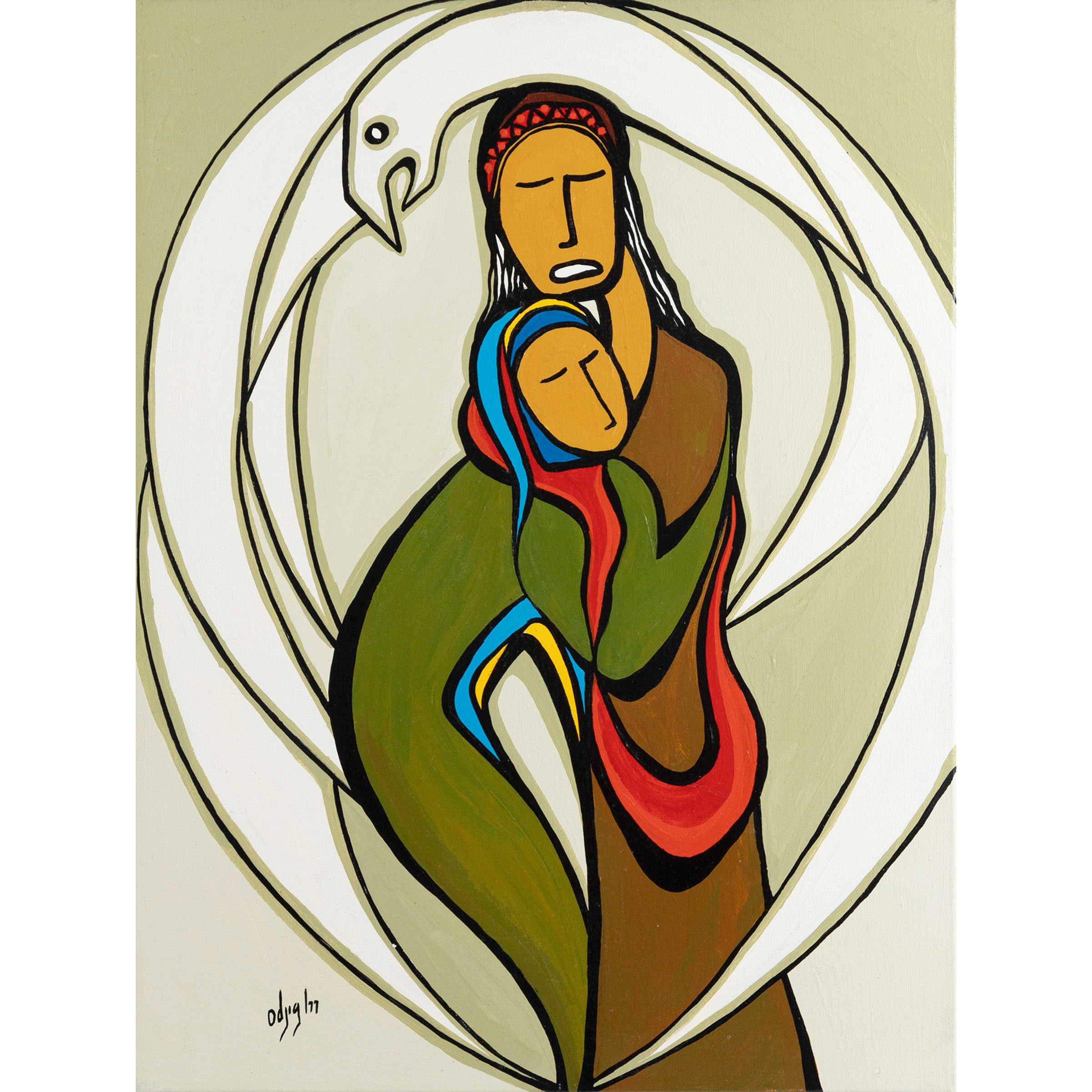 DAPHNE ODJIG (1919-2016), Anishinaabe