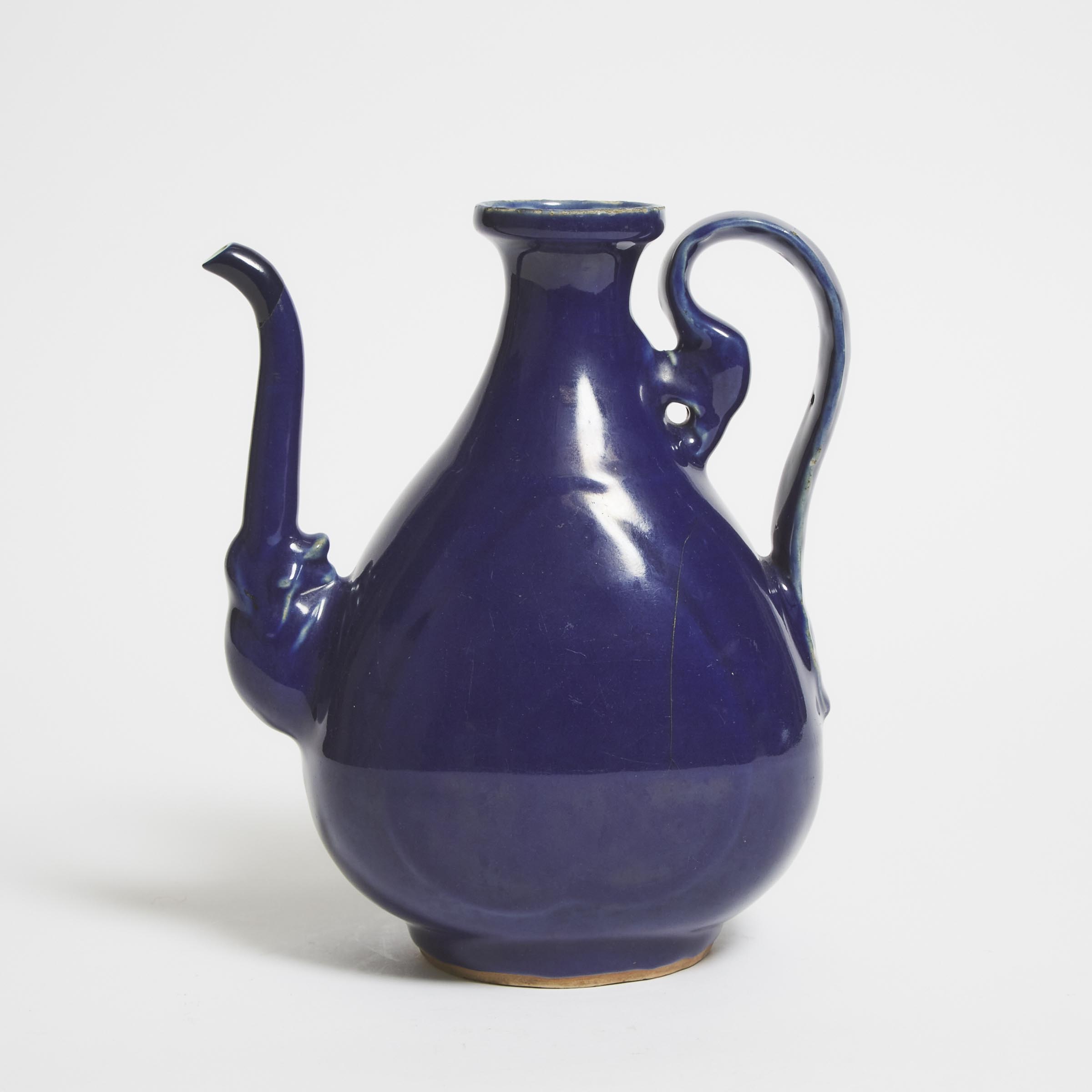 A Chinese Blue Glazed Ewer for 3aa6d6
