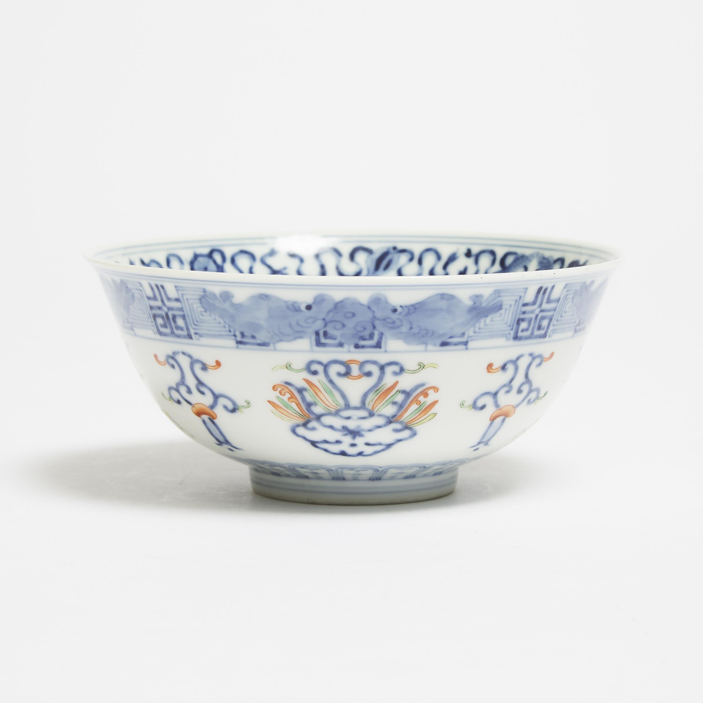 A Fine Doucai Floral Bowl Tongzhi 3aa6f4