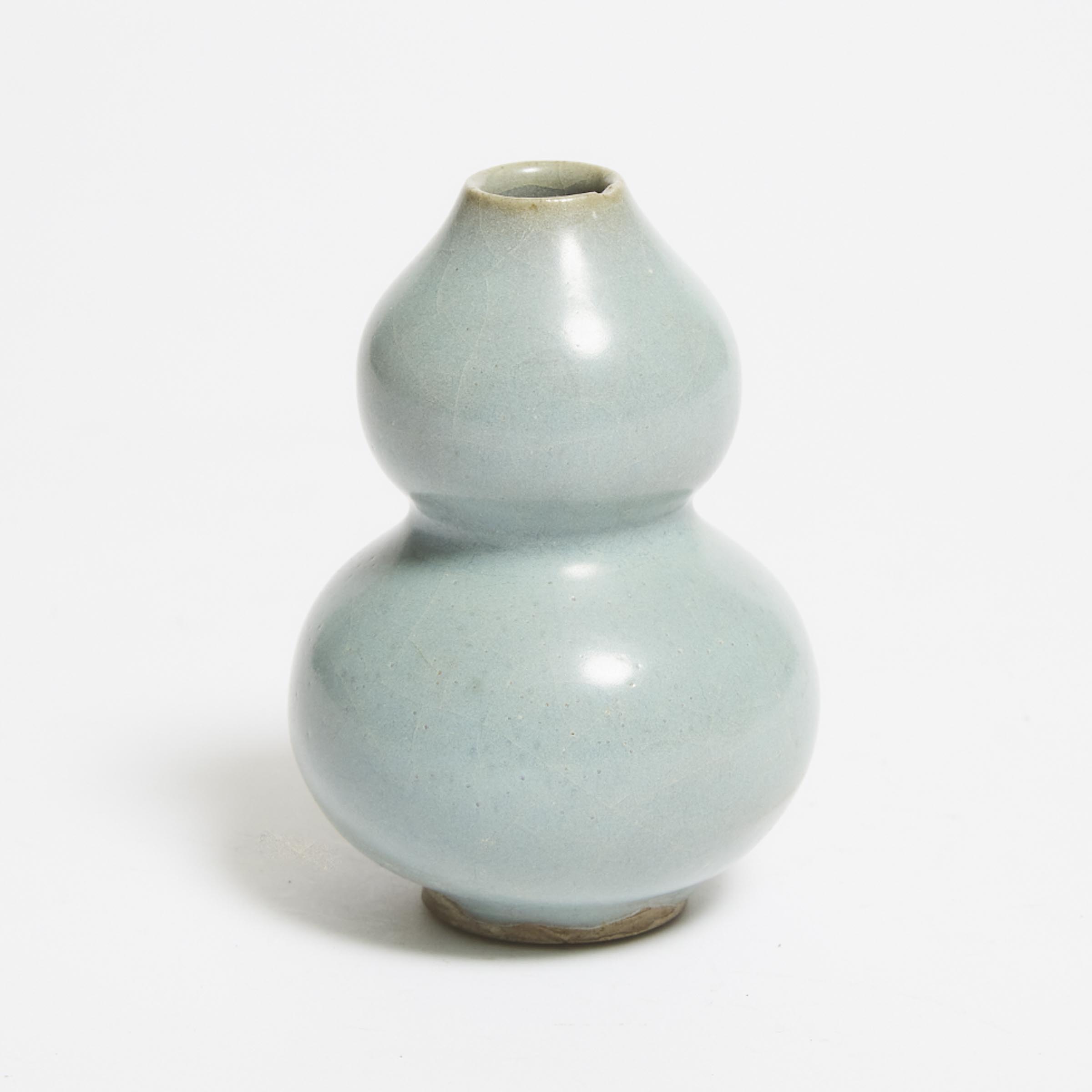A Small Jun Double Gourd Vase  3aa6f9