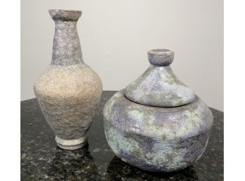 Two ceramic made by Albert Jacobsen,